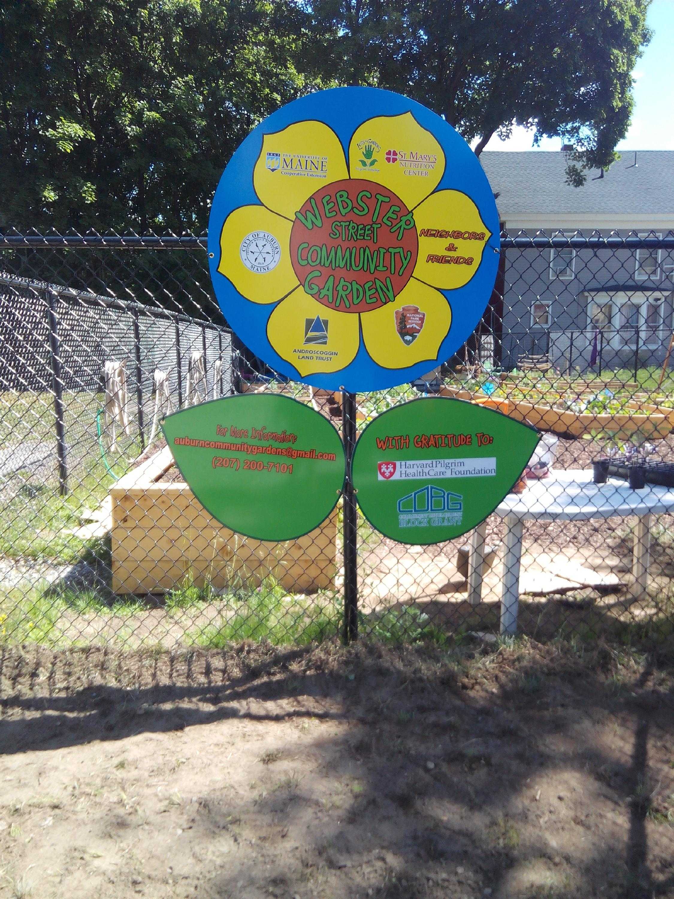 Community Garden Sign - Copy